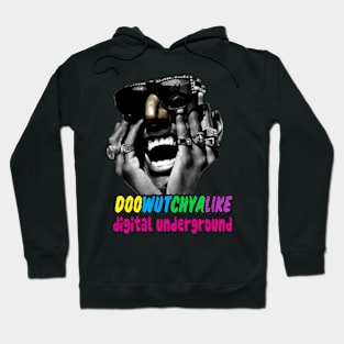 Digital Underground Doowutchyalike Hip Hop 1990 Hoodie